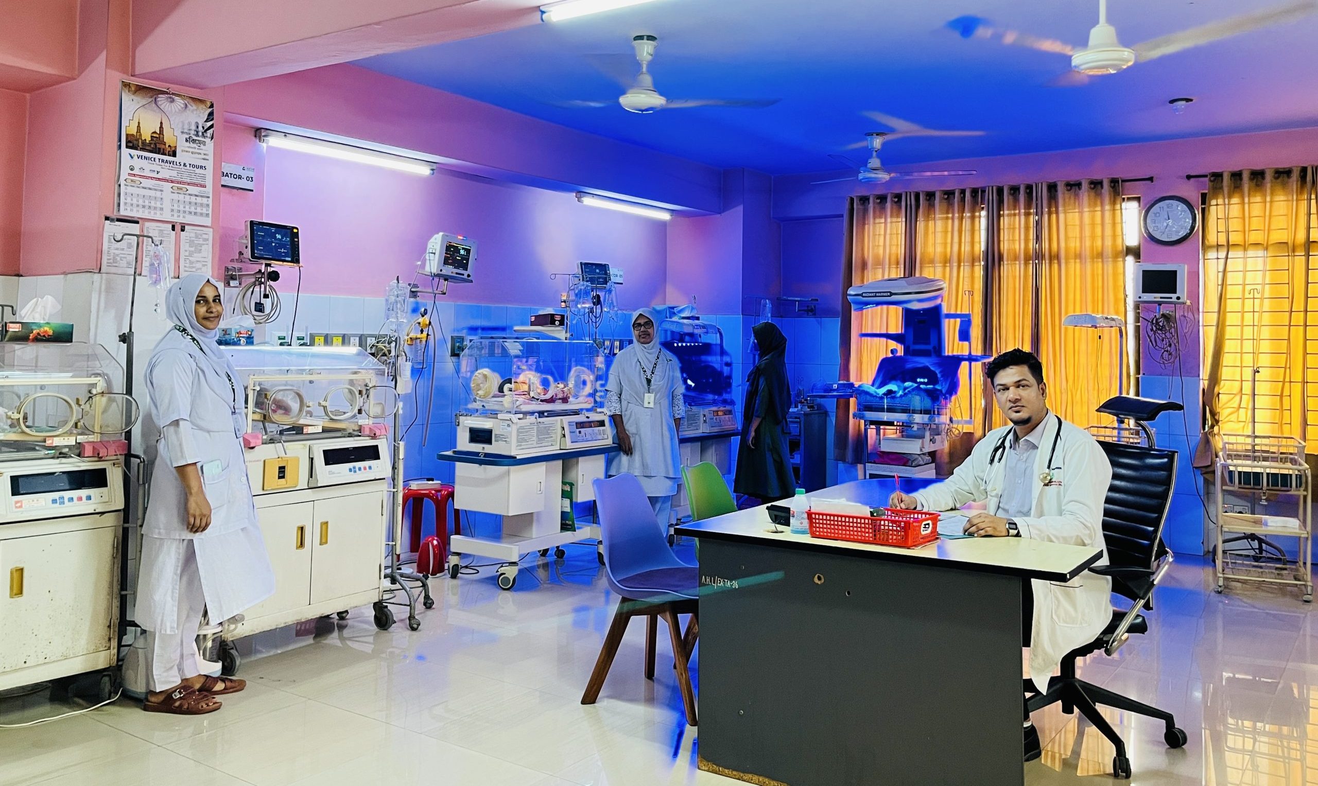 AICHI Hospital NICU care team